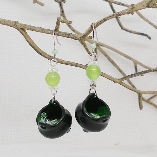 Cauldron Earrings