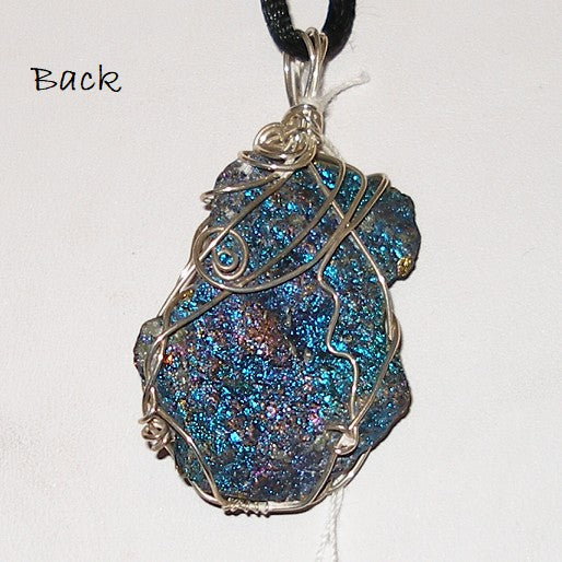 Chalcopyrite/Peacock Ore Pendant