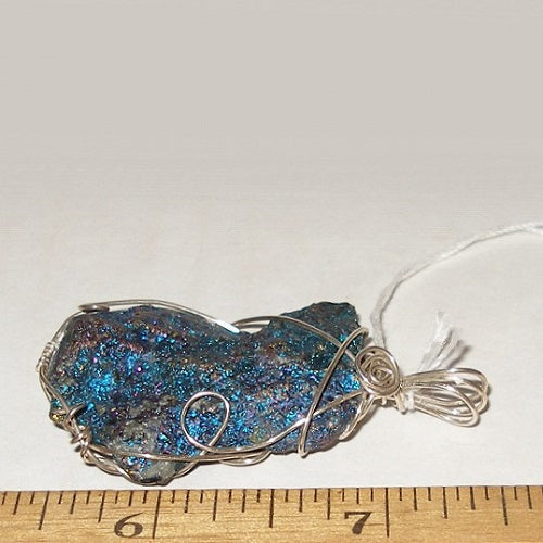 Chalcopyrite/Peacock Ore Pendant