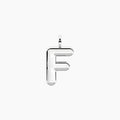 Ciondolo lettera "F"