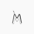 Ciondolo lettera "M"