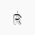 Ciondolo lettera "R"