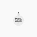 Ciondolo con frase