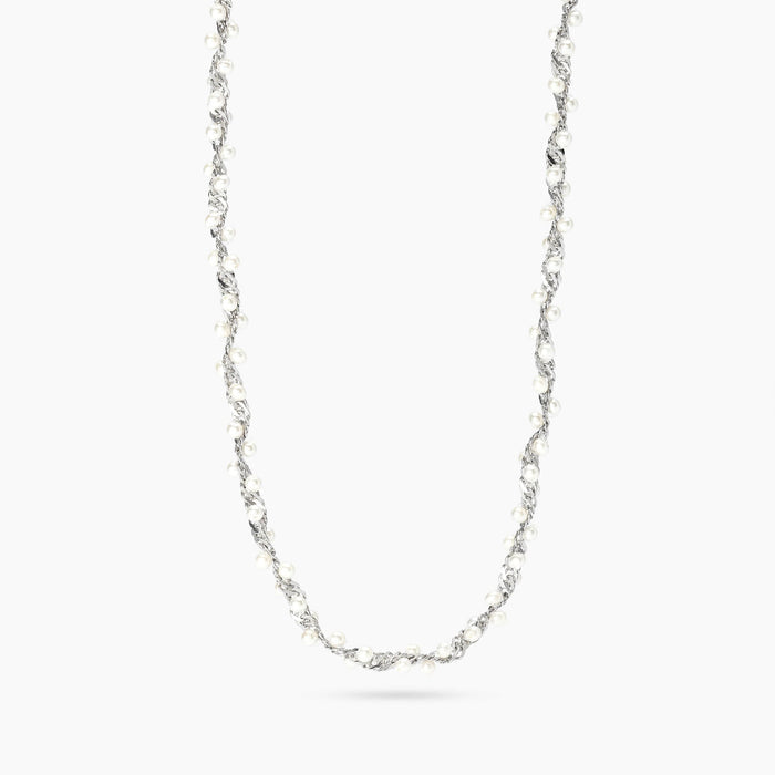 Girocollo con perle conchiglia