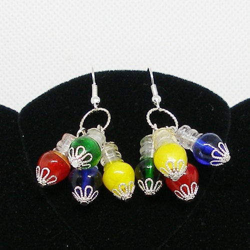 Christmas Lights Earrings