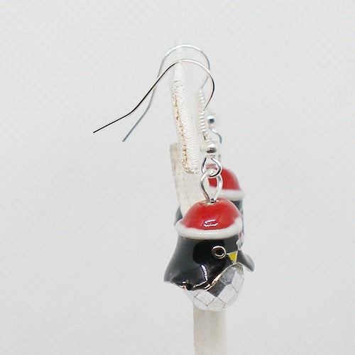Christmas Penguin Earrings