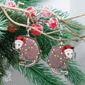 Christmas Possum Earrings