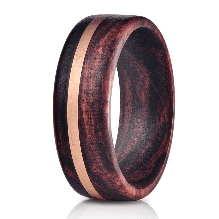 "Circe" Snakewood X Copper Ring-Rings By Lux
