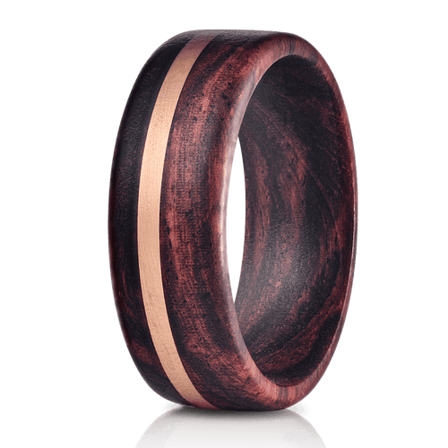"Circe" Snakewood X Copper Ring-Rings By Lux