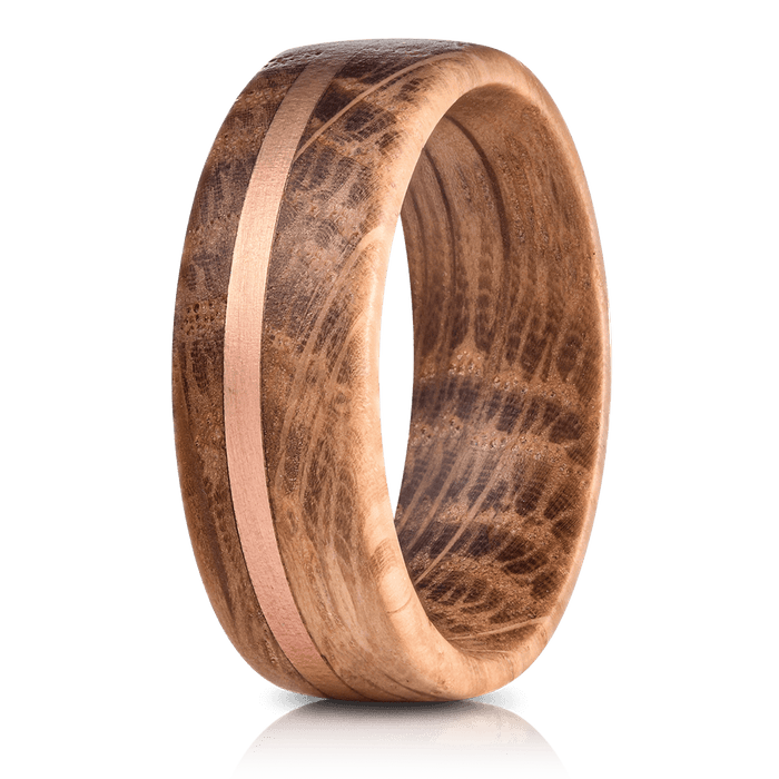 "Circe" Whiskey Barrel X Copper Ring-Rings By Lux