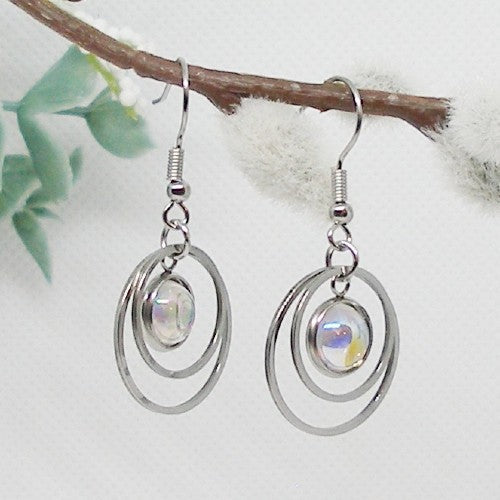 Circle Dangle Earrings