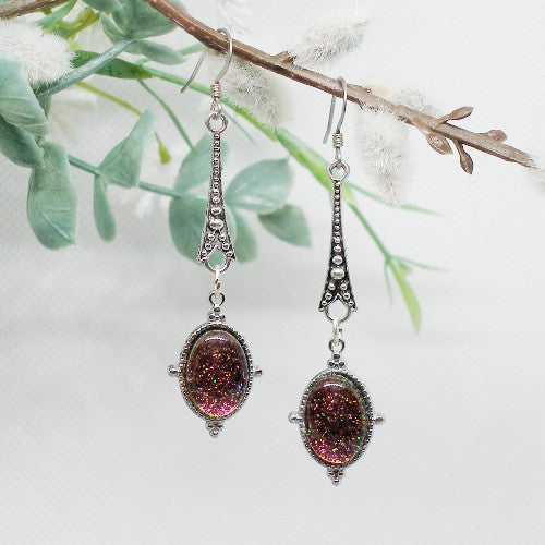 Color Shift Polish Earrings