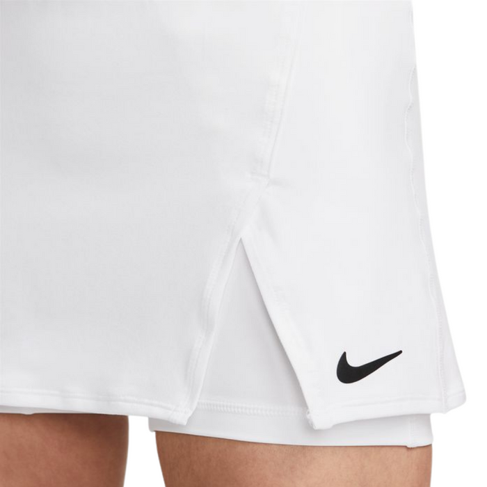 Nike Court Dri-FIT Victory White/Black Women's Flouncy Tennis Skirt