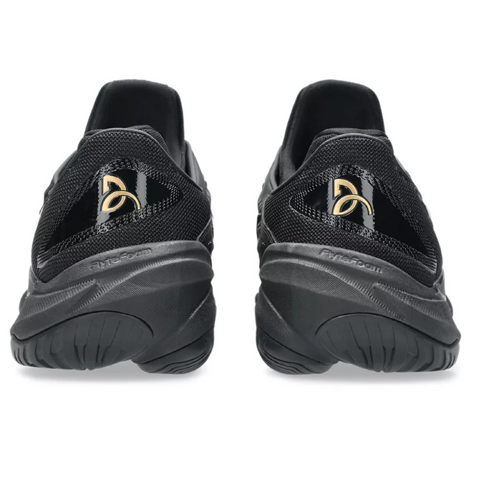 Asics Court FF 3 Novak Night Energy Hard Court Mens Tennis Shoes - Black/Prism Gold