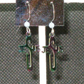 Cross Dangle Earrings