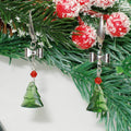 Crystal Holiday Tree Earrings