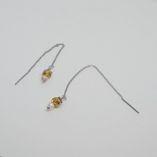 Crystal Threader Earrings