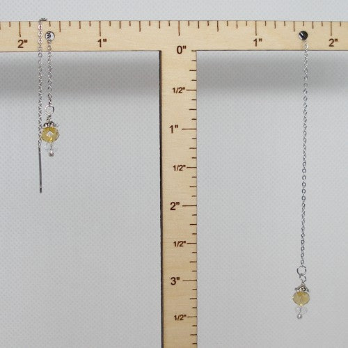 Crystal Threader Earrings