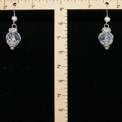 Crystal Tree Ornament Earrings