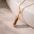 Dreamy, unique, and filled with a little touch of magic, the Crystal Wish Necklace is made for someone who loves meaningful jewelry with a playful gemstone-inspired look. Featuring a slim transparent capsule filled with colorful crystal-style gravel, this necklace adds a delicate pop of color while keeping the overall design clean, modern, and easy to wear.