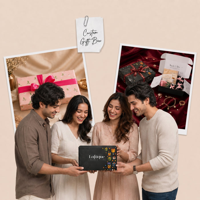 Loftique’s first-ever product launch is here, a premium&nbsp;Valentine Gift Box for Her made to feel personal, thoughtful, and truly unforgettable. 💝

Customize it your way: choose the ribbon, wrapping style, add a gift card, and include your own special message to make her smile the moment she opens it. 🎀✨

🎉 Launch Offer: 15% DISCOUNT on all gift items

🚚 FREE SHIPPING all over Bangladesh

A luxury gift experience, curated by you, delivered by Loftique.