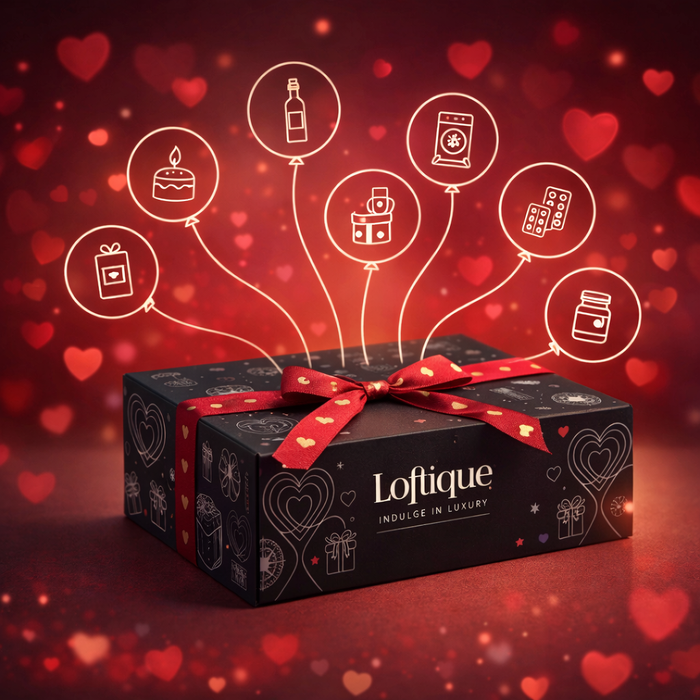 Loftique’s first-ever product launch is here, a premium&nbsp;Valentine Gift Box for Her made to feel personal, thoughtful, and truly unforgettable. 💝

Customize it your way: choose the ribbon, wrapping style, add a gift card, and include your own special message to make her smile the moment she opens it. 🎀✨

🎉 Launch Offer: 15% DISCOUNT on all gift items

🚚 FREE SHIPPING all over Bangladesh

A luxury gift experience, curated by you, delivered by Loftique.