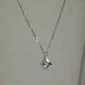 Dainty Amethyst Pendant Necklace