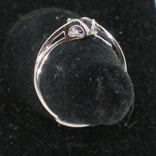 Dainty Amethyst Ring