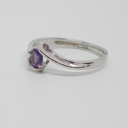 Dainty Amethyst Ring