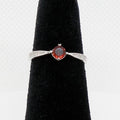 Dainty Garnet Ring