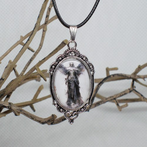 Dark Angel Pendant Necklace