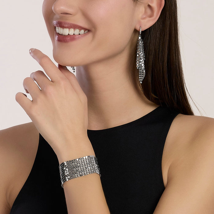 Bracciale con catena disco