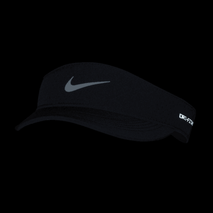 Nike Dri-FIT ADV Ace Tennis Visor - Black/Anthracite/White