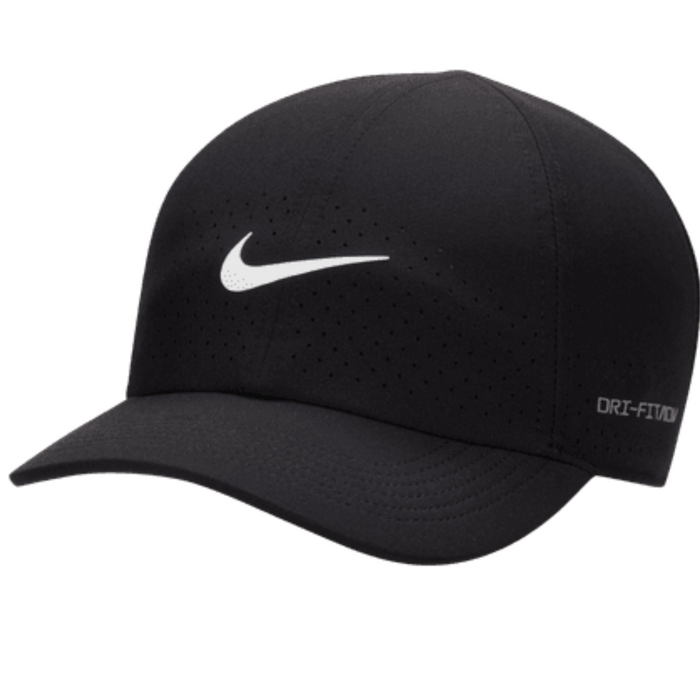 Nike Dri-FIT ADV Club Unstructured Tennis Cap - Black/White