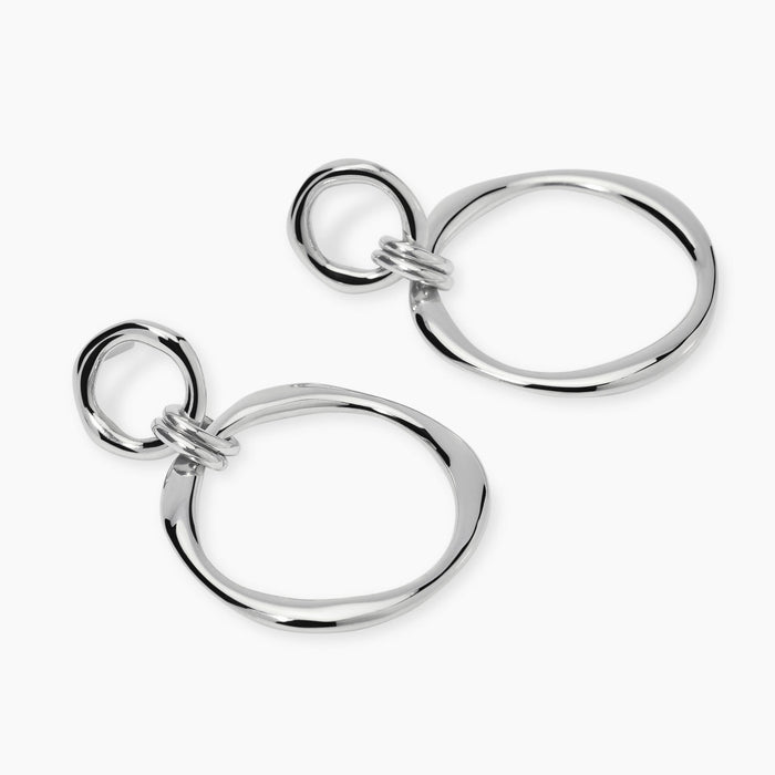 Orecchini con pendenti circolari