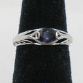 East West Iolite Ring