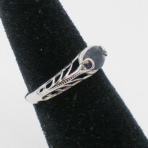 East West Iolite Ring