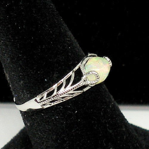 East West Opal Ring