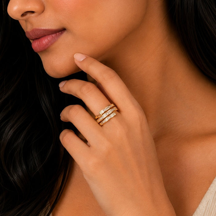 Elara Luxe Stack Ring