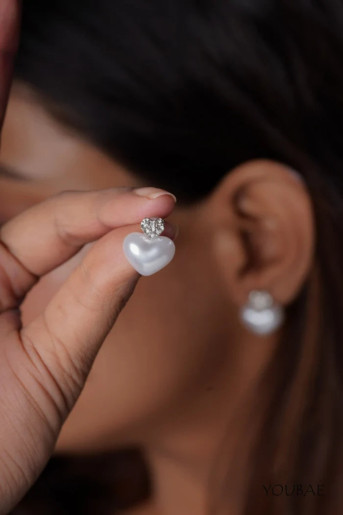 Eli Heart Studs