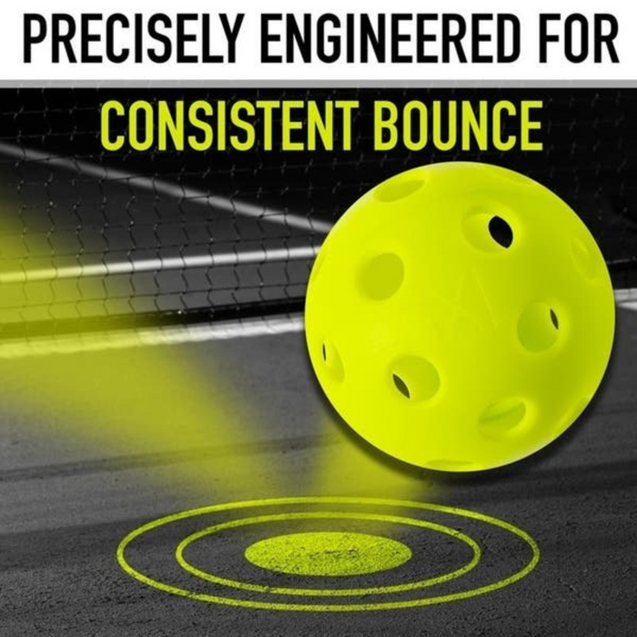 Franklin X-26 Indoor 100 Pack Box Pickleballs - Lime Green