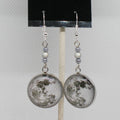 Full Moon Dangle Earrings