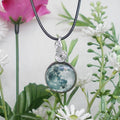 Full Moon Pendant Necklace