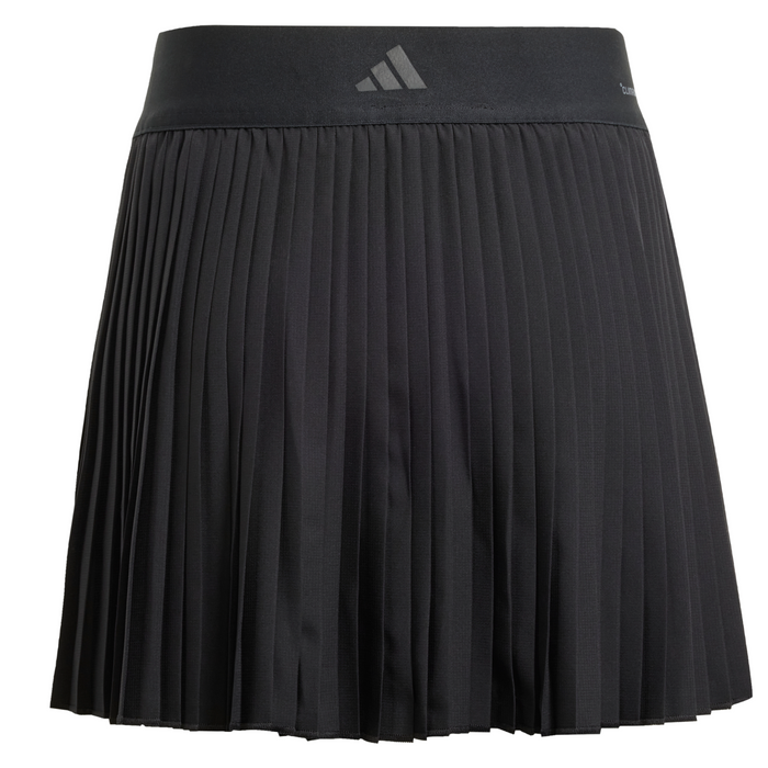 Adidas G Club Pleat Girls Tennis Skirt - Black