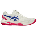 Asics Gel-Dedicate 8 Hard Court Womens Tennis Shoes – Cream/Dark Cobalt