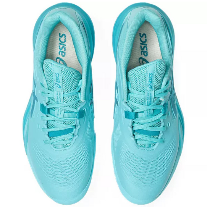 Asics Gel Resolution X Hard Court Mens Tennis Shoes - Ice Mint/Lagoon