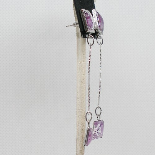 Geometric Polish Earrings