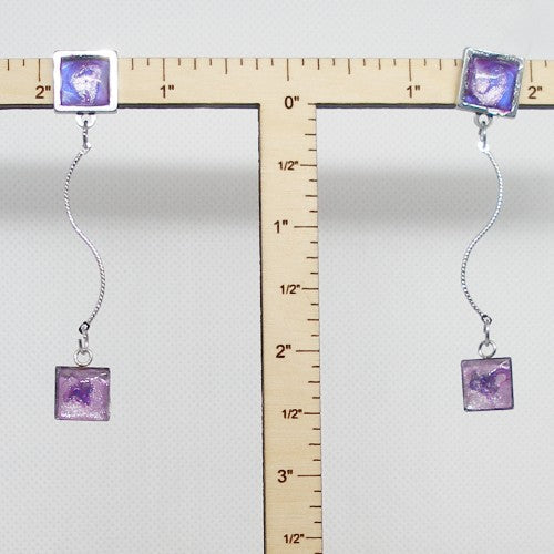 Geometric Polish Earrings