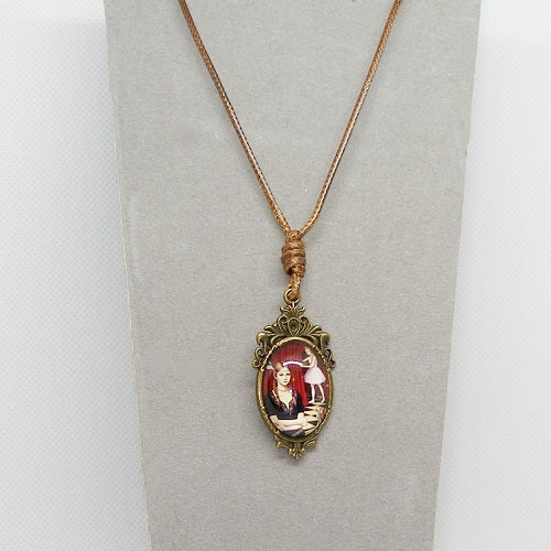 Girl at the Theater Pendant Necklace