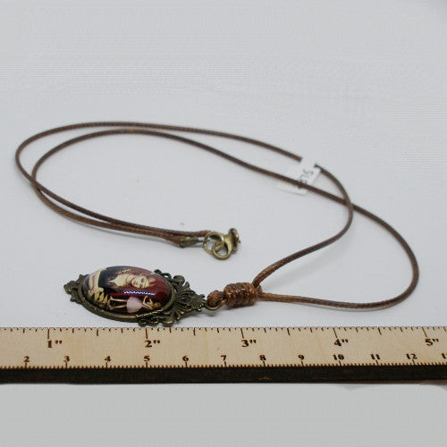 Girl at the Theater Pendant Necklace